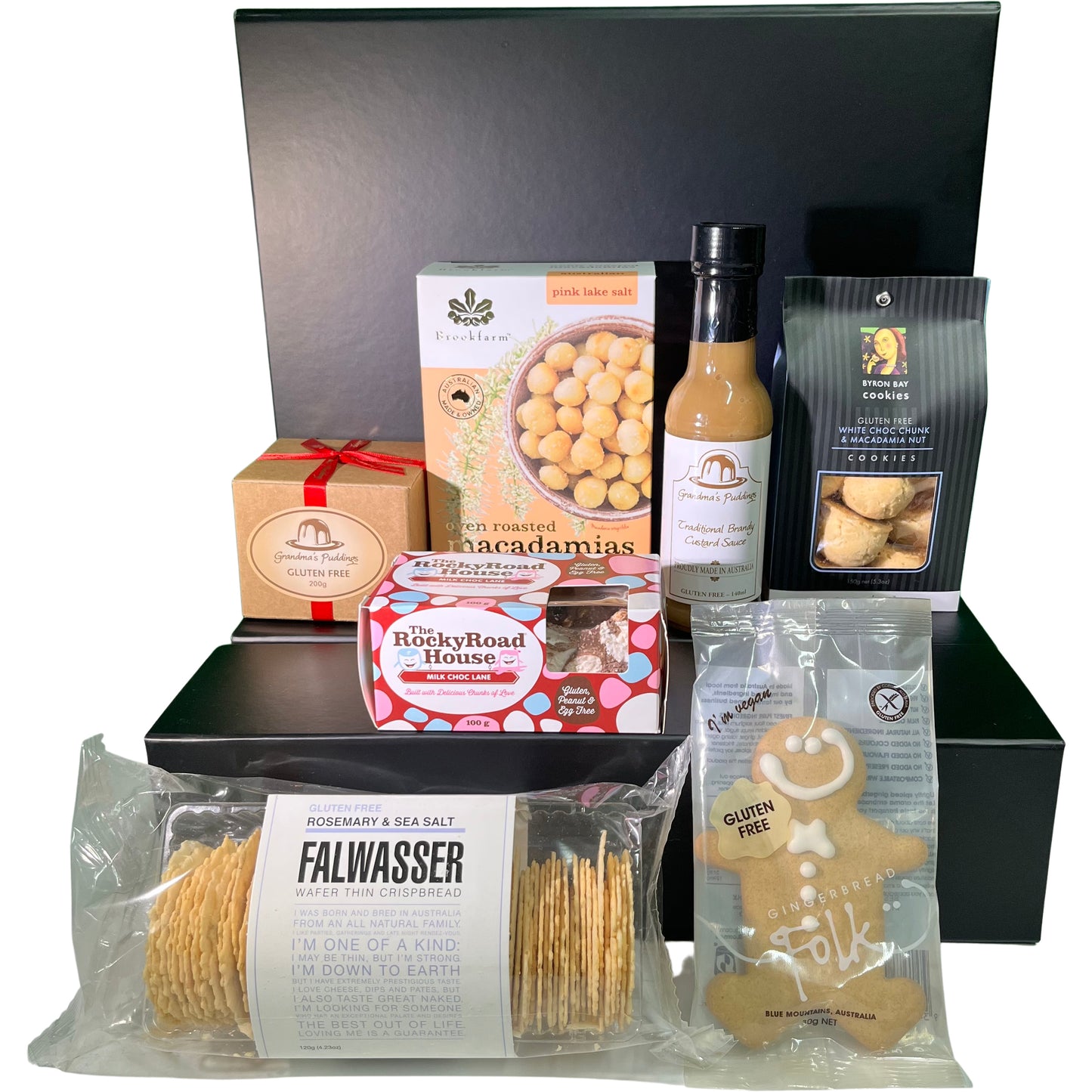 Gluten Free Christmas Hamper with Red Wine
